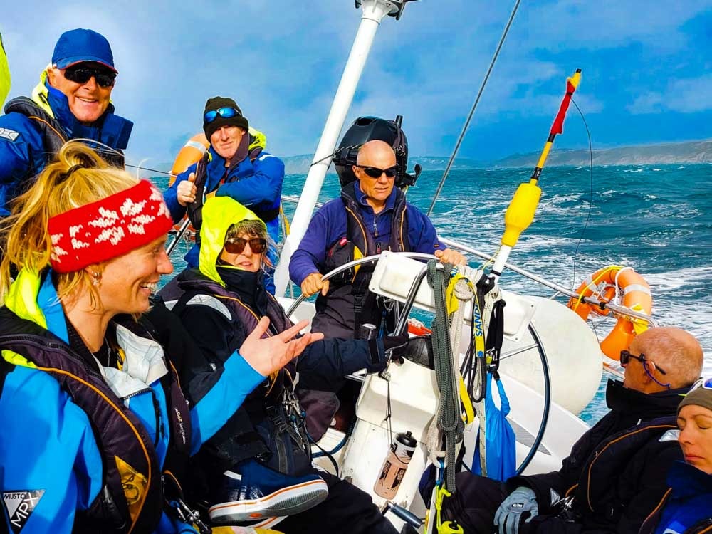 KiwiSailor at the helm