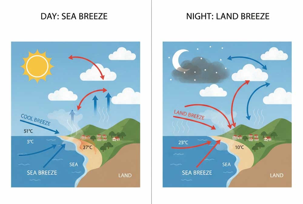 weather sea breeze