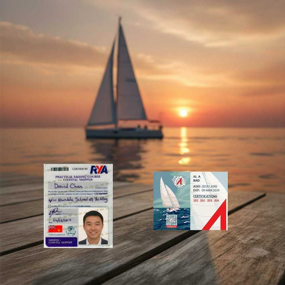 Sailing certification