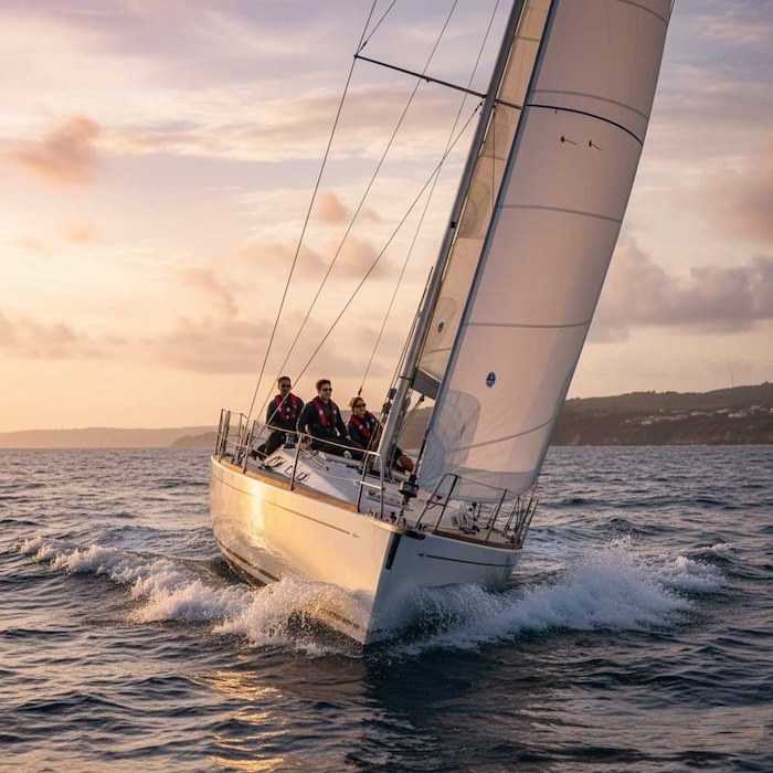 Sailing up wind