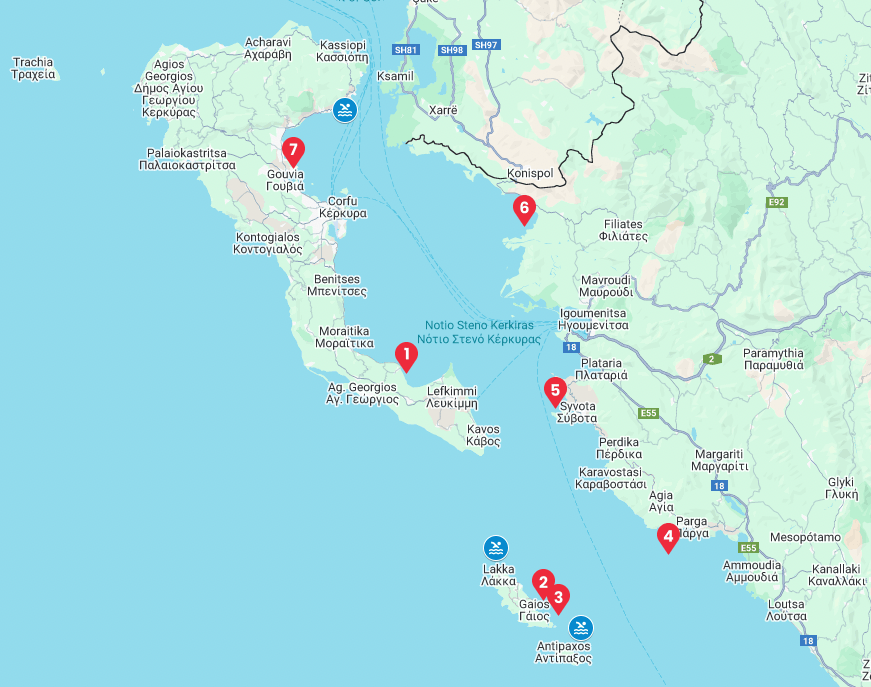 Greece North Ionian Sailing