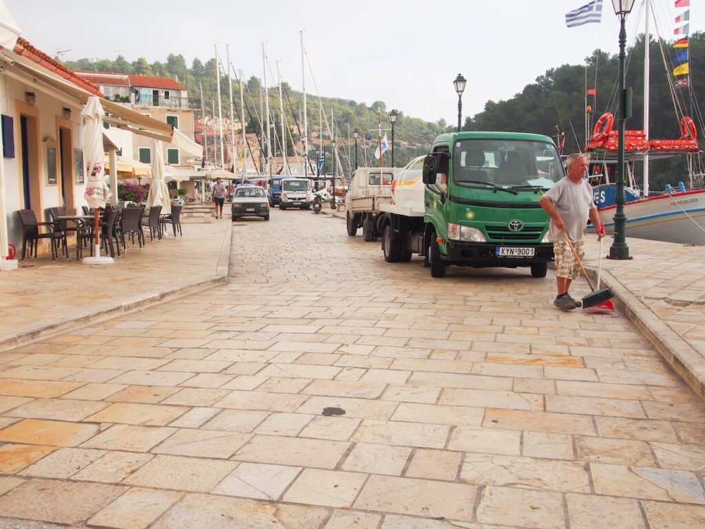 Gaios Town Paxos Greece