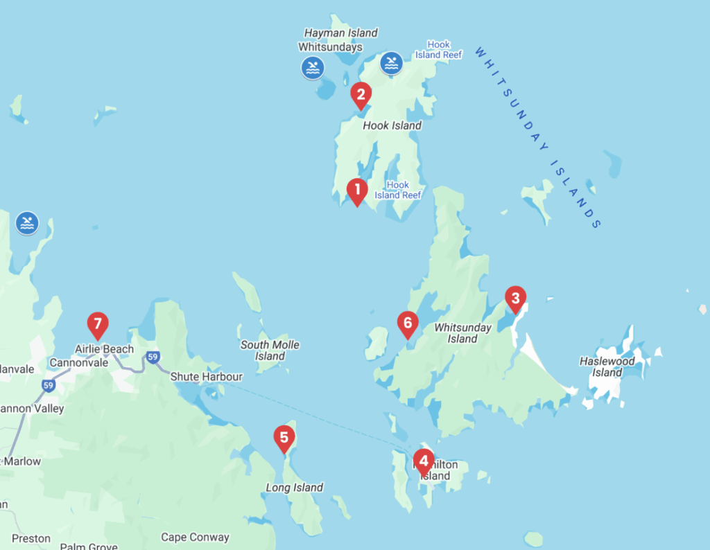 Whitsundays Sailing